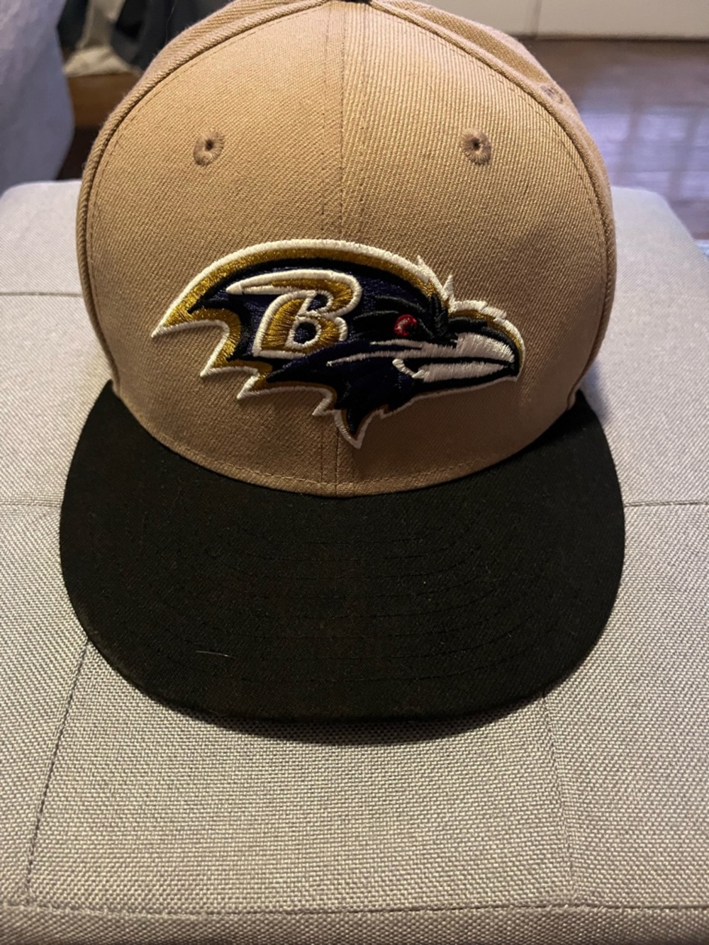 Baltimore Ravens Two-Tone 7 1/8 Fitted Hat